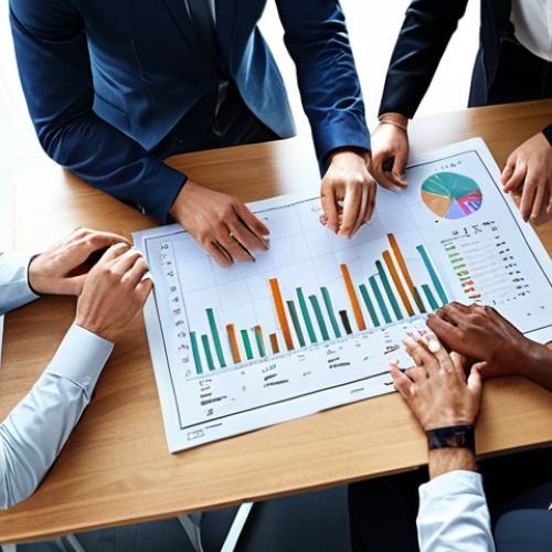 Home 18 **
A professional, modern office setting. A diverse group of people are collaborating on financial charts and graphs. The overall feel is successful, stable, and driven. Emphasis on visual data and teamwork. "Financial Stability & Challenging Work" subtly overlaid in text.
**